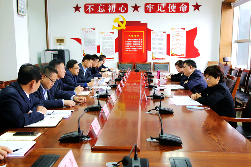 滨州市纪委副书记、市监委副主任王军一行到邹平市调研(图2)