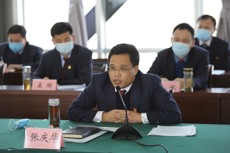 邹平市2020年度镇（街道）和部分市直部门党组织书记向市纪委全会述责述廉会议召开(图2)